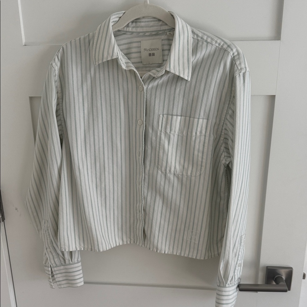 JW ANDERSON x UNIQLO Women's Striped Button Up